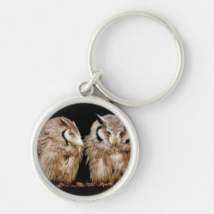 Young Owlets Key Ring