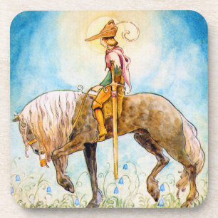 Young Prince on a Horse Coaster