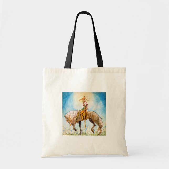 Young Prince on a Horse Tote Bag (Front)