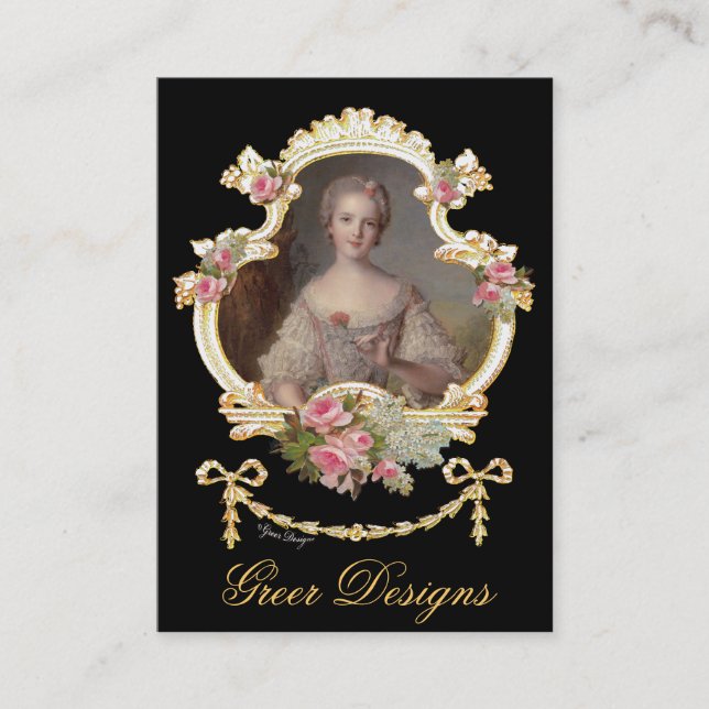 Young Princess Louise Marie of France Business Card (Front)