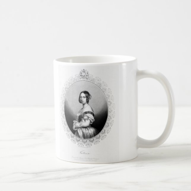 Young Queen Victoria Coffee Mug (Right)