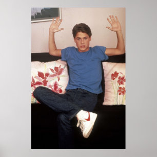 Young Rob Lowe Poster