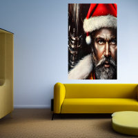Young Santa Claus  | AI Art Poster