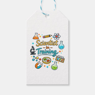 Young Scientist in Training Invitation Gift Tags