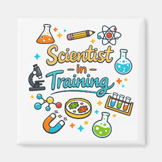 Young Scientist in Training Invitation Magnet