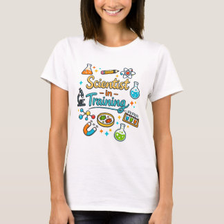 Young Scientist in Training Invitation T-Shirt