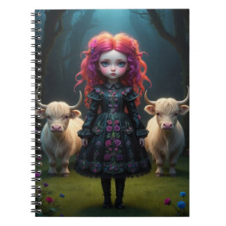 Young Scottish girl Notebook