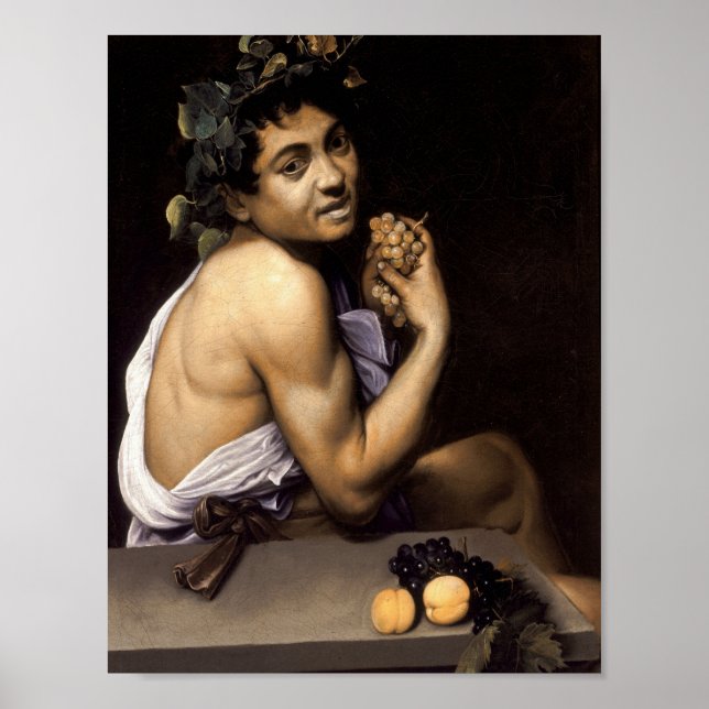 Young Sick Bacchus by Caravaggio - Poster (Front)