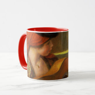 Young Spanish Woman with a Guitar by Pierre Renoir Mug