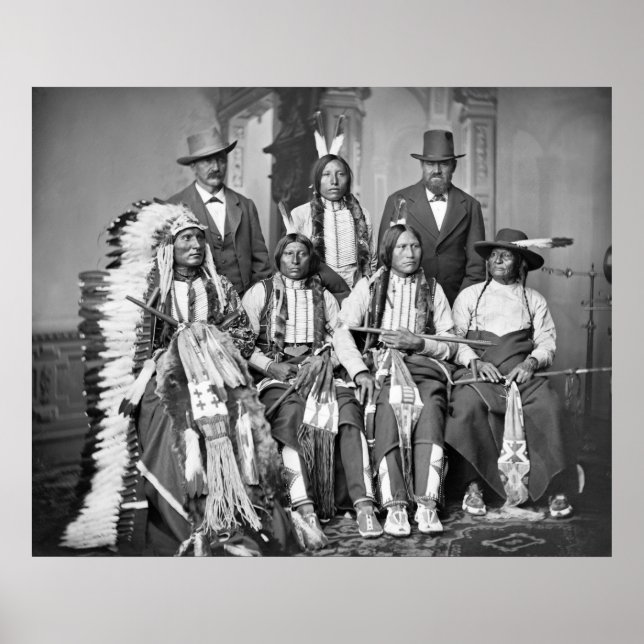 Young Spotted Tail, 1875 Poster (Front)