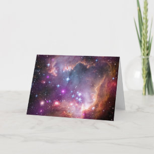 Young Stars In The Small Magellanic Cloud. Card