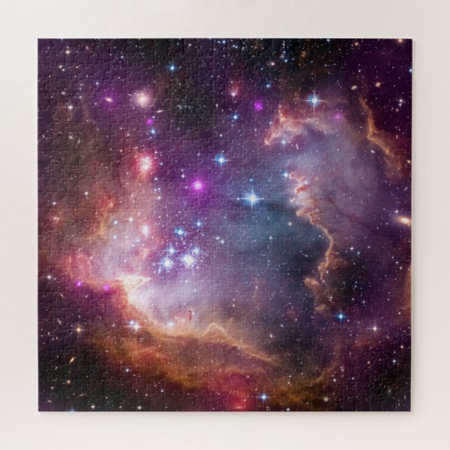 Young Stars In The Small Magellanic Cloud. Jigsaw Puzzle (Horizontal)