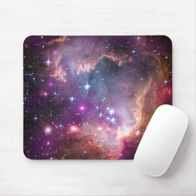 Young Stars In The Small Magellanic Cloud. Mouse Mat (With Mouse)