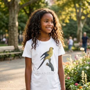 Young Sun Parakeet or Conure Aratinga solstitialis T-Shirt