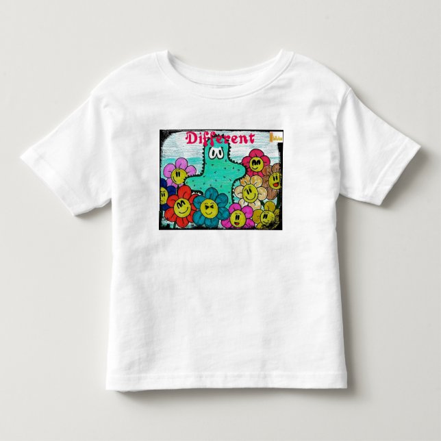 Young t-shirt “Different " (Front)