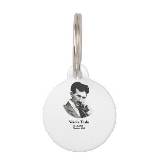 Young Tesla Pet Tag