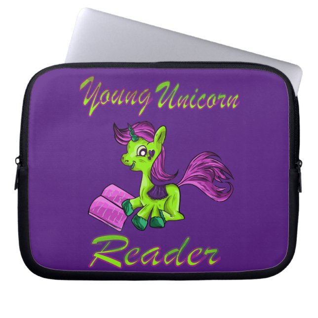 Young Unicorn Reader Book Sleeve (Front)