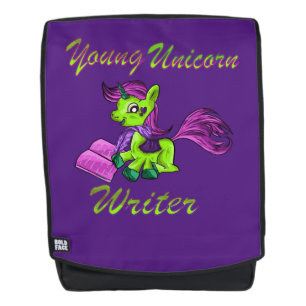 Young Unicorn Writer Backpack