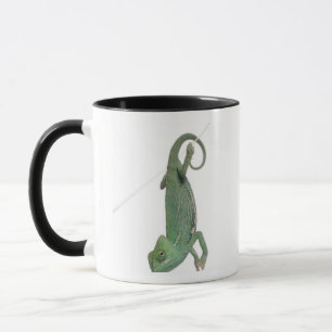 Young veiled chameleon, Chamaeleo calyptratus Mug