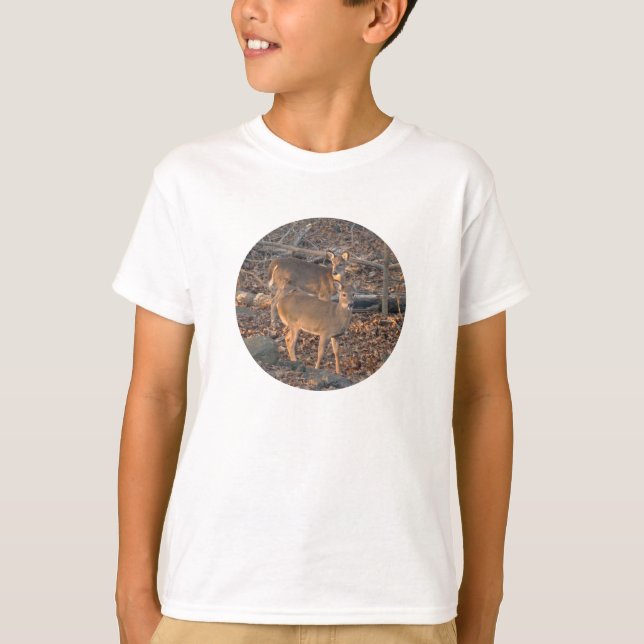 Young Whitetail Deer Series T-Shirt (Front)