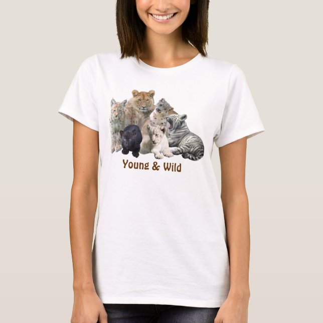 Young & Wild Art T-shirt (Front)