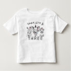 Young Wild & Three | 3rd Birthday T Shirt