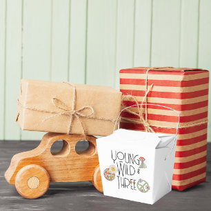 Young, Wild & Three   Birthday Favour Boxes   Boho