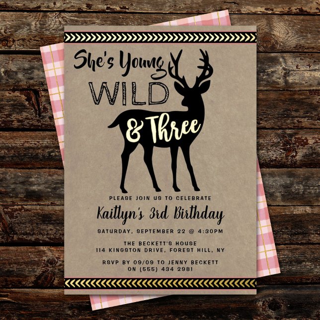 Young Wild & Three Deer Girls 3rd Birthday Real (Creator Uploaded)