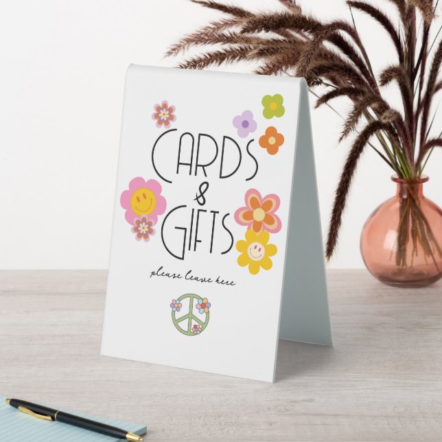 Young, Wild & Three | Tabletop Gifts Sign | Smile (In SItu (Table))