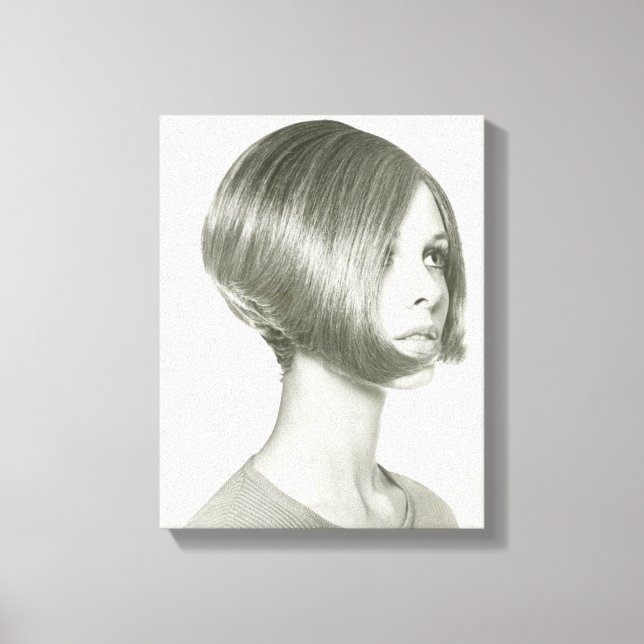Young Woman 2 Canvas Print (Front)
