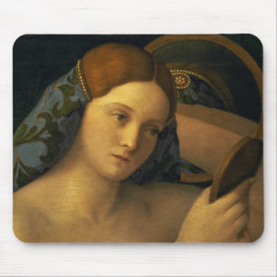 Young Woman at her Toilet Mouse Mat
