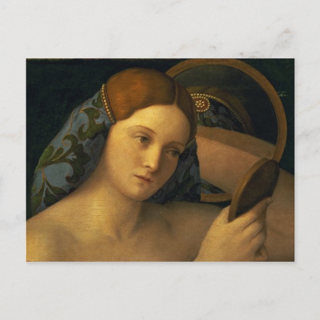 Young Woman at her Toilet Postcard (Front)