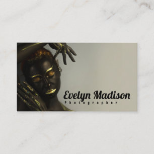 young woman fashion model 67ehjd business card