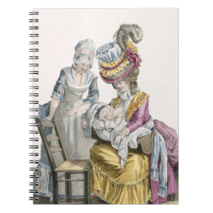 Young Woman in a Dress 'a la Levite' Breastfeeding Notebook