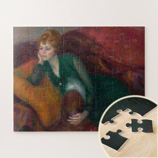Young Woman in Green, William James Glackens  Jigsaw Puzzle (Creator Uploaded)