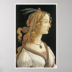 Young Woman in Mythological Guise, c. 1480-85 Poster