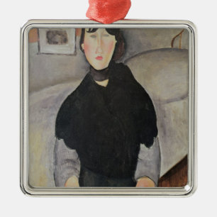 Young Woman of the People Metal Tree Decoration