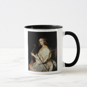 Young Woman Playing a Viola da Gamba Mug