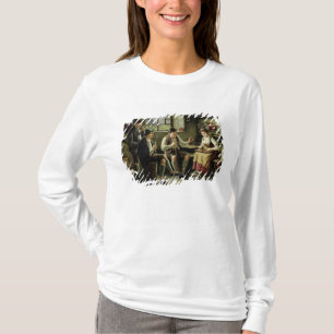 Young Woman Playing a Zither T-Shirt