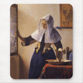 Young Woman with a Water Pitcher Mouse Mat