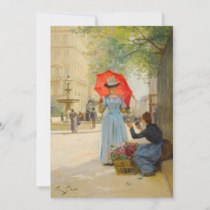 Young Woman with Umbrella   Victor Gabriel Gilbert