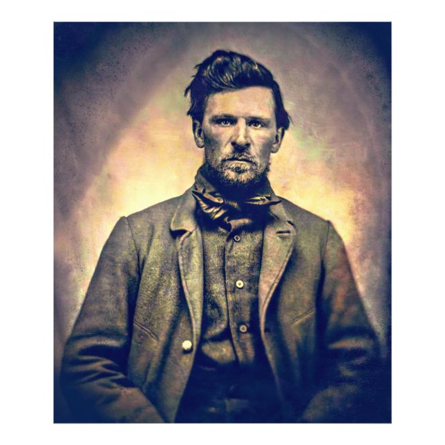 Young Wyatt Earp c. 1870 Photo Print (Front)