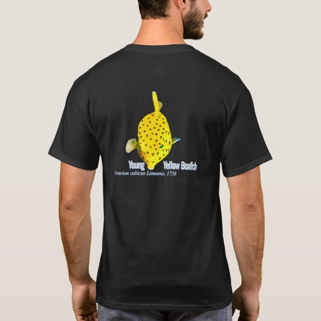Young Yellow Boxfish T-Shirt (Back)