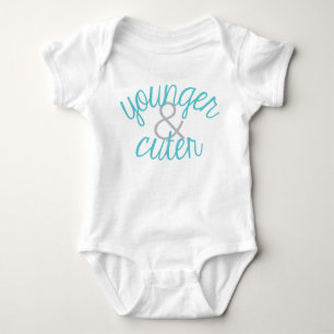 Younger and Cuter Boy Twin Little Brother Shirt