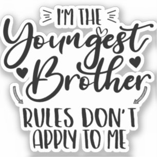 Youngest Brother Best Friend Birthday Party Funny