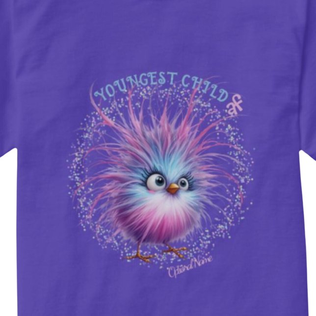 YOUNGEST CHILD af T-Shirt (Youngest child af t shirt.  Sibling humor.)