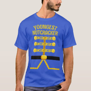 YOUNGEST Nutcracker Matching Family Christmas 1 T-Shirt