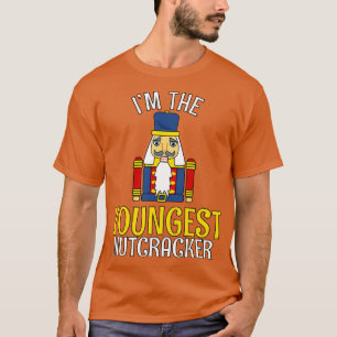 YOUNGEST Nutcracker Matching Family Christmas 3 T-Shirt