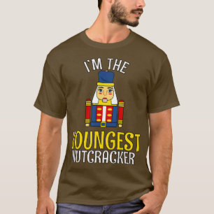 YOUNGEST Nutcracker Matching Family Christmas 4 T-Shirt