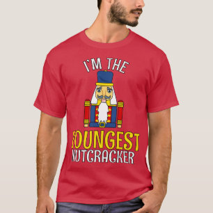 YOUNGEST Nutcracker Matching Family Christmas 5 T-Shirt